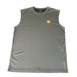 QUICKSILVER MENS GRAY TANK SIZE MEDIUM